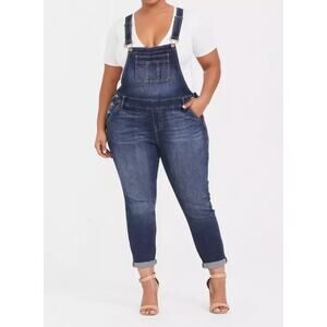 Torrid Blue Denim Jumpsuit